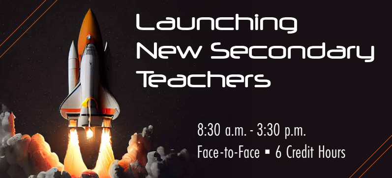 Launching New Secondary Teachers Logo